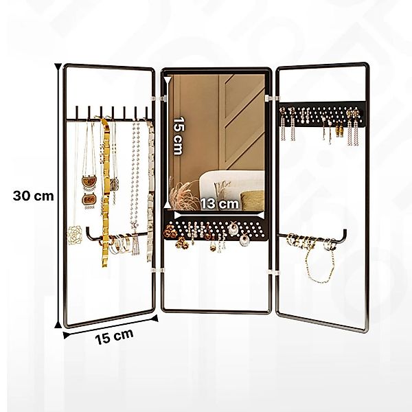 Jungengel Schmuckregal Luxus Schmuckständer Schmuckorganizer Spiegel günstig online kaufen