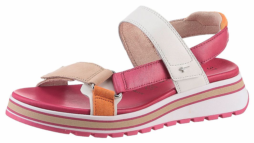 Tamaris Keilsandalette, Trekkingsandale, Riemchensandale mit verstellbaren günstig online kaufen