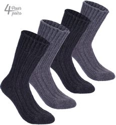BRUBAKER Kuschelsocken warme dicke Alpaka Socken günstig online kaufen