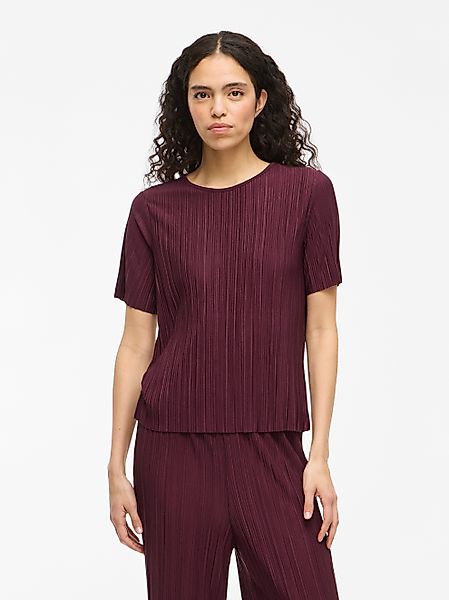 Vila Kurzarmshirt VIPLISA O-NECK S/S TOP günstig online kaufen