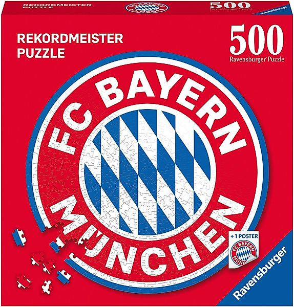 Ravensburger Puzzle FC Bayern Logo, 500 günstig online kaufen