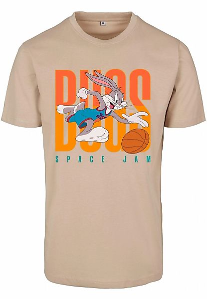 MisterTee Kurzarmshirt "MisterTee Herren Space Jam Big Bugs Playing Tee", ( günstig online kaufen