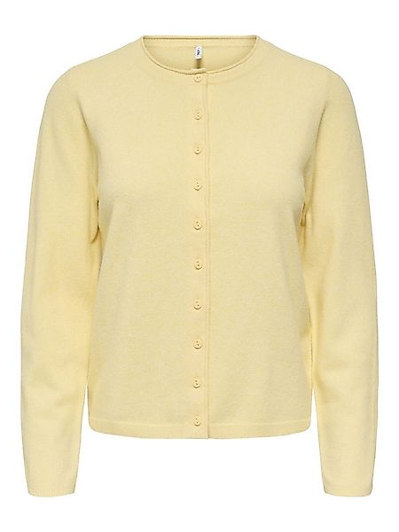ONLY Strickjacke ONLLOYAL LS O-NECK BUTTON CARDI KNT günstig online kaufen
