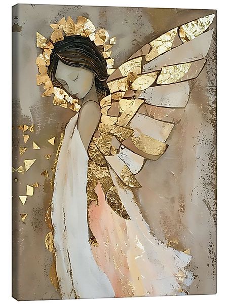 Posterlounge Wandbild Goldener Engel III, LSR günstig online kaufen