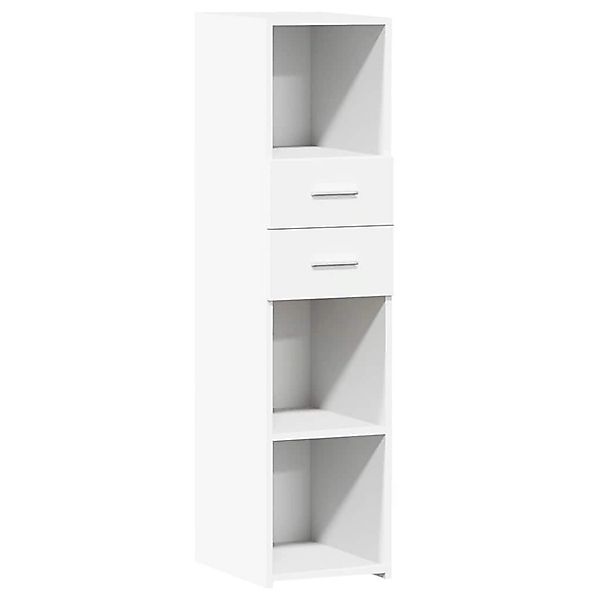 vidaXL Highboard Weiß 30x42,5x124 cm Holzwerkstoff 846152 günstig online kaufen