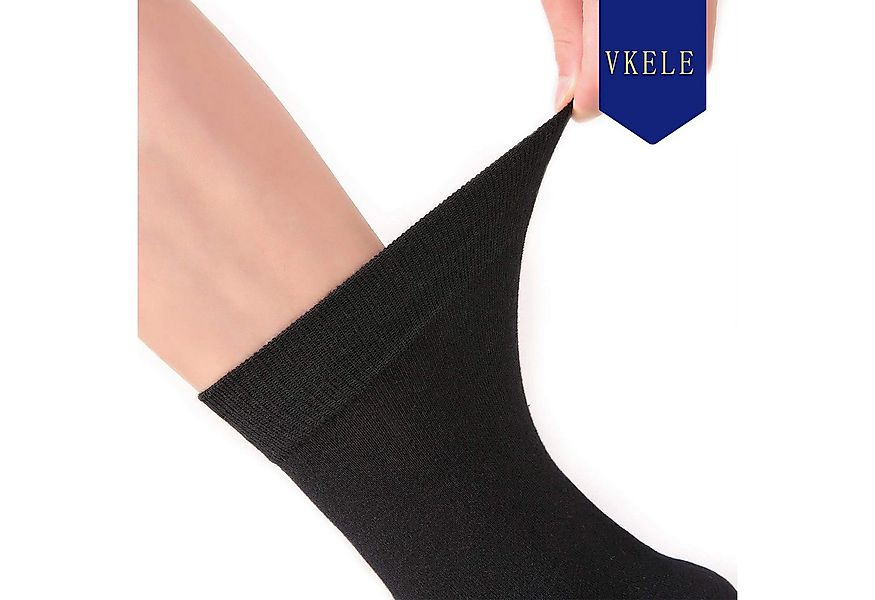 Vkele Businesssocken Bunte Socken (6-Paar) Geschenkpack einfarbige socken h günstig online kaufen