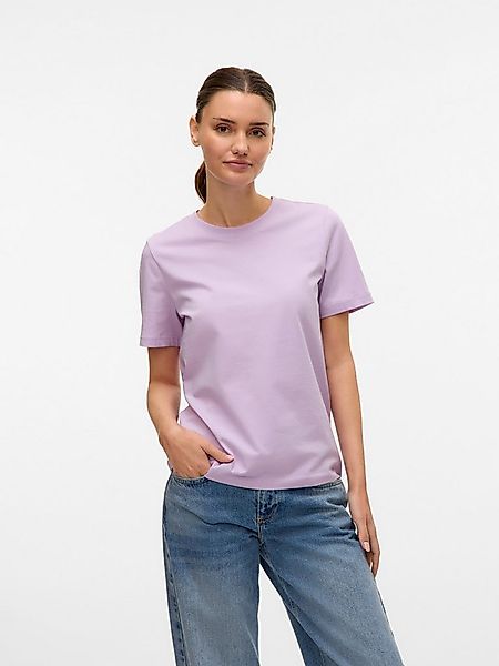 Vero Moda Kurzarmshirt VMPAULINA SS T-SHIRT GA JRS NOOS Baumwolle, regular günstig online kaufen