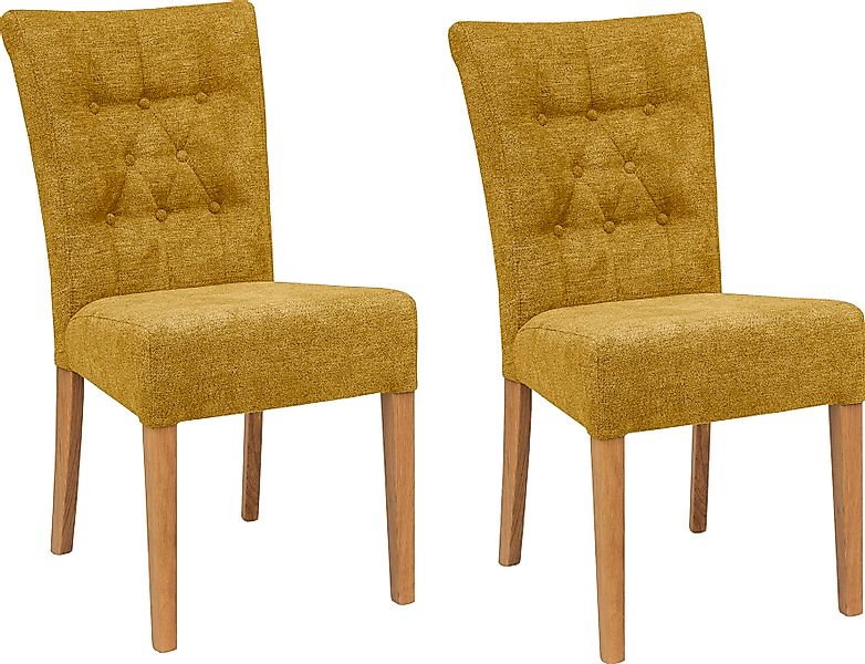 Home affaire Polsterstuhl »Queen«, (Set), 4 St., Feinstruktur, Esszimmerstu günstig online kaufen