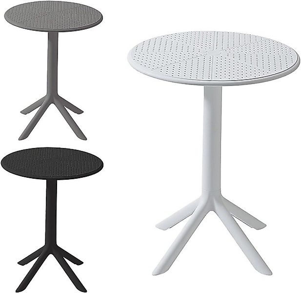 VORTIVO Gartentisch rund Ø 60 cm, günstig online kaufen