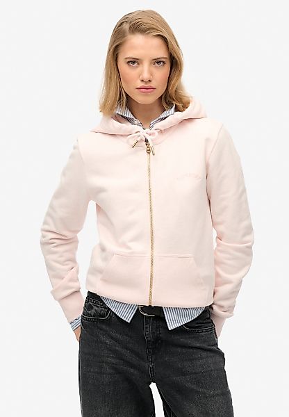 Superdry Kapuzensweatjacke "ESSENTIAL LOGO ZIPHOOD HB" günstig online kaufen