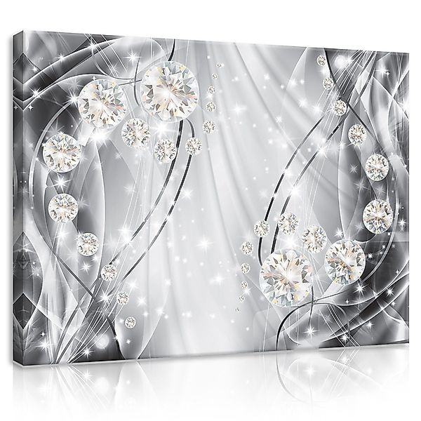 Wallarena Leinwandbild Abstrakt Modern Wandbild Leinwand günstig online kaufen