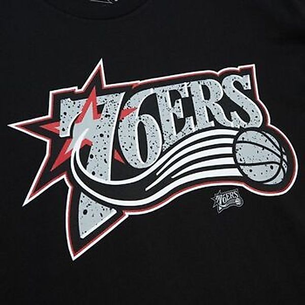 Mitchell And Ness  T-Shirt T-shirt Philadelphia 76ers NBA Cracked Cement günstig online kaufen