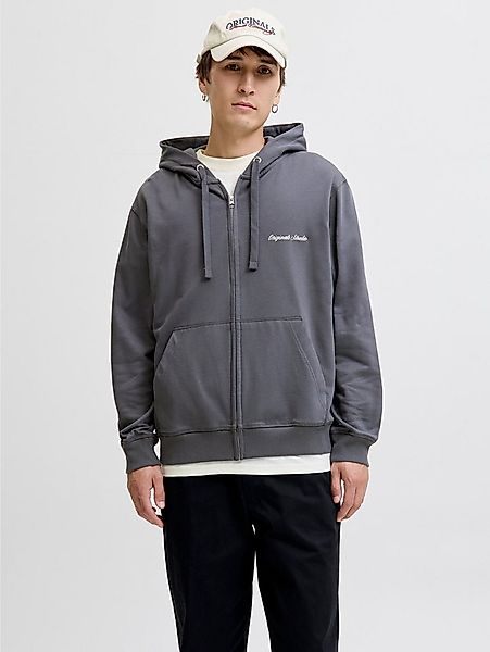 Jack & Jones Kapuzensweatshirt JORNORREBRO EMB SWEAT ZIP HOOD NOOS mit Stic günstig online kaufen