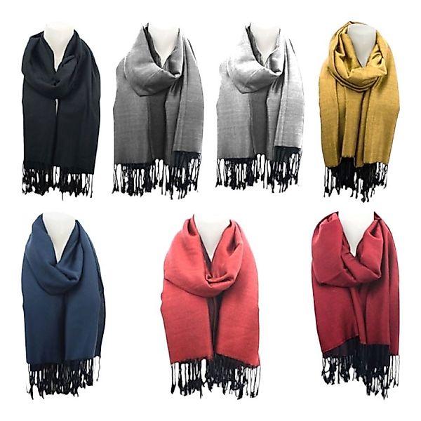 Antonio Schal Fransenschal » Winterschal 175 günstig online kaufen