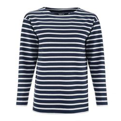 modAS Langarmshirt Damen Bretonisches Shirt U-Boot günstig online kaufen