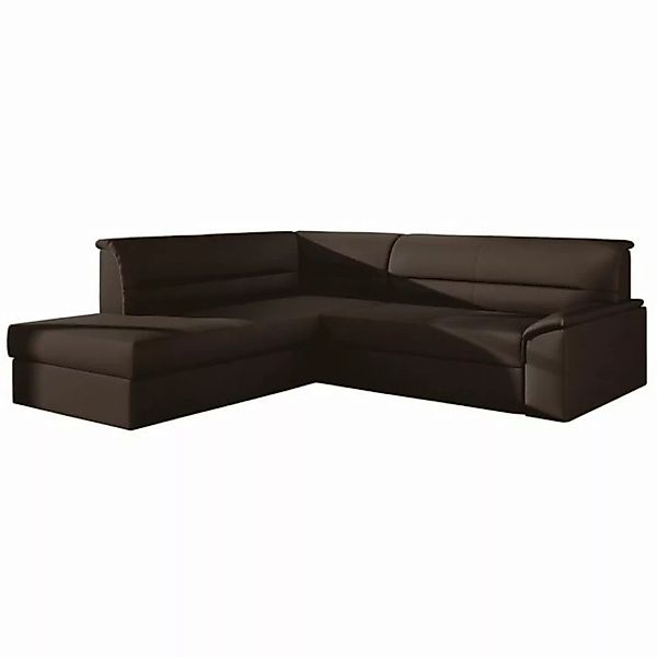 MOEBLO Ecksofa FLORIANO, Eckcouch Schlafsofa Sofa Couch L-Form Polstergarni günstig online kaufen