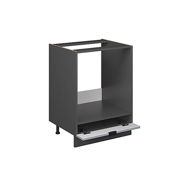 Vicco Herdumbauschrank Fame-Line Herdschrank Hellblau-grau 60 cm AP Eiche günstig online kaufen