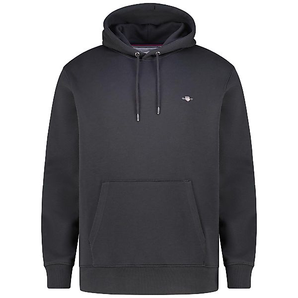 Gant Basic-Hoodie aus Baumwoll-Mix Farbe schwarz Größe: 5XL günstig online kaufen