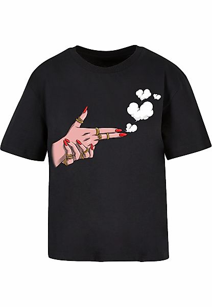 Miss Tee T-Shirt "Miss Tee Damen Girl Bang Tee" 1 Stk. günstig online kaufen