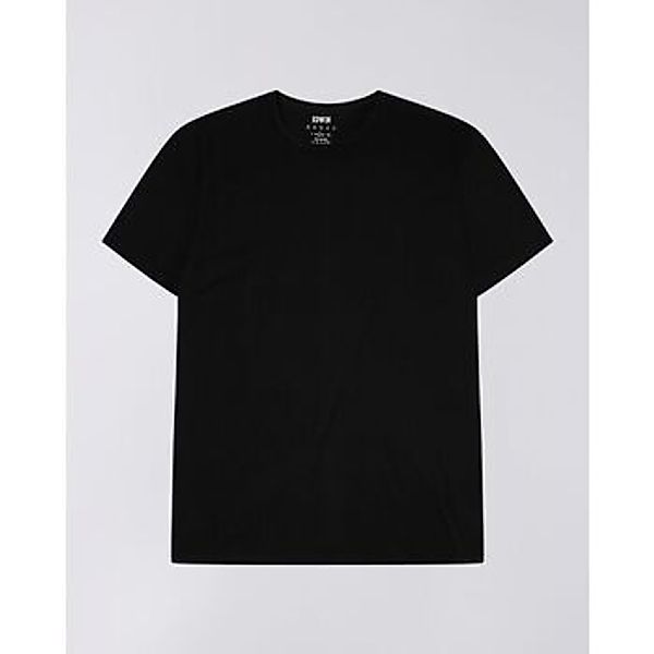 Edwin  T-Shirts & Poloshirts I024965.DOUBLE PACK SS TEE-89.EN BLACK günstig online kaufen