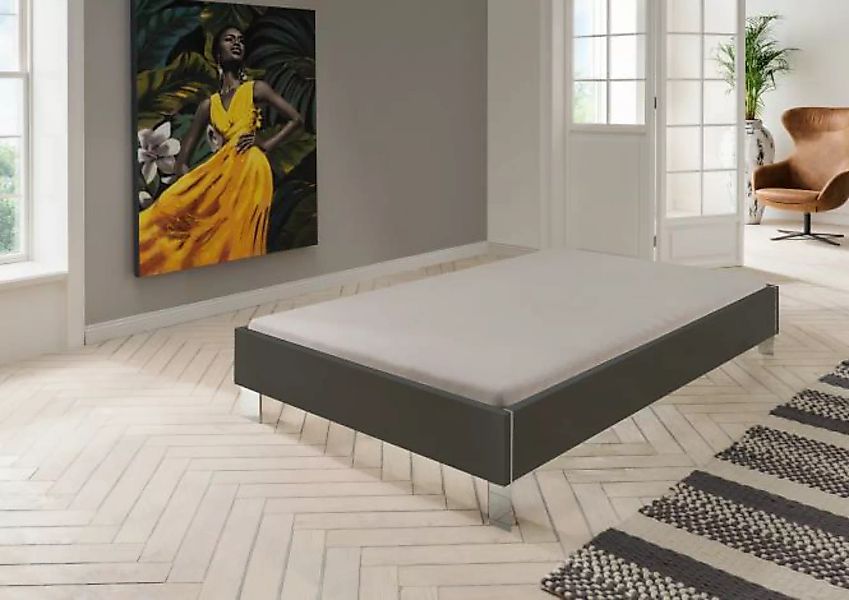 Bett 100x200 höhenverstellbar LEVELBEDS A von WIMEX Grau günstig online kaufen