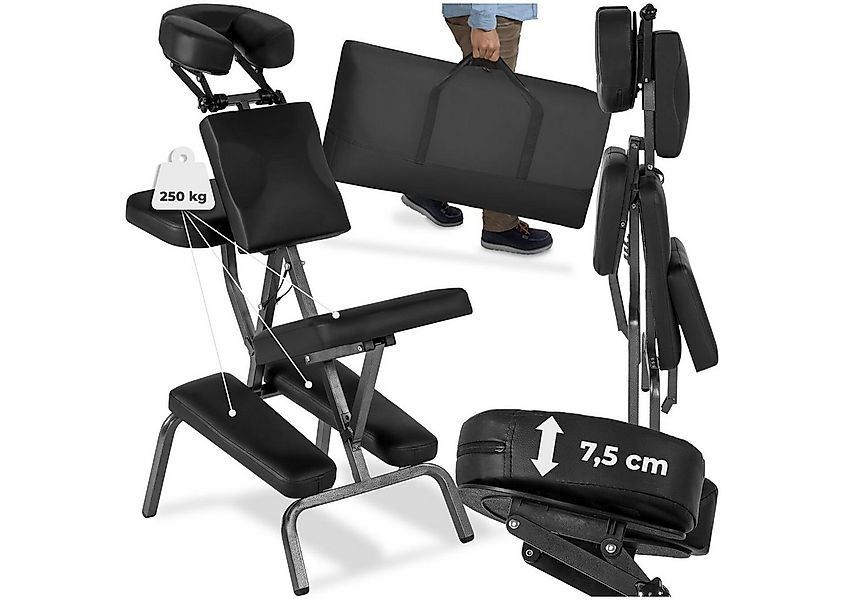 tectake Massagesessel Massagestuhl, klappbar günstig online kaufen