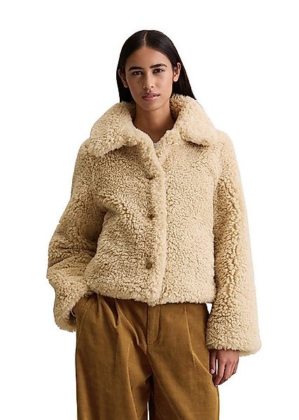 Marc O'Polo DENIM Outdoorjacke aus weichem Curly-Plüsch günstig online kaufen