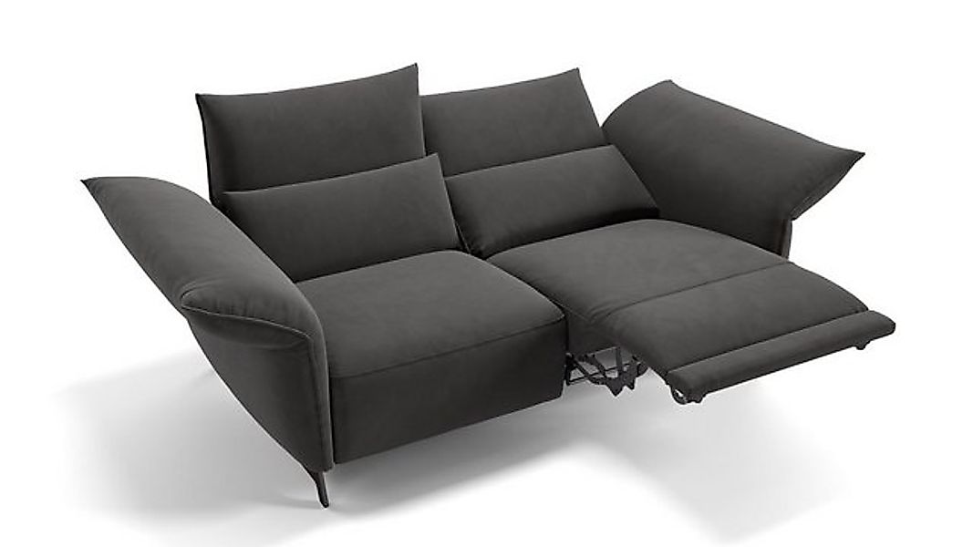Sofanella 2-Sitzer Stoff CUNEO, Relaxsofa, Designsofa, Designer Couch, Ital günstig online kaufen