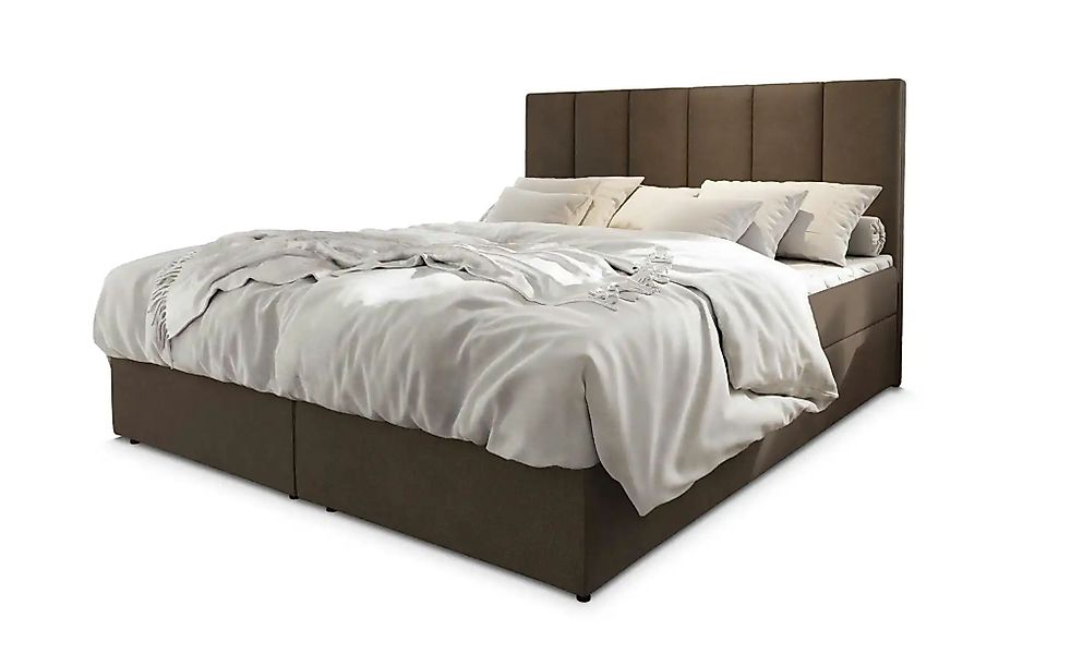 MASSENO Boxbett mit Bettkasten Meril ¦ braun ¦ Maße (cm): B: 160 H: 98 Bett günstig online kaufen