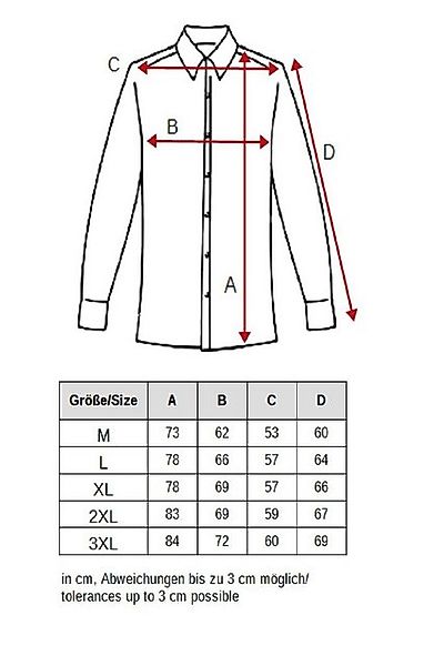 Egomaxx Blouson Thermohemd Holzfäller Gefütterte Kariert Flanell (1-St) günstig online kaufen