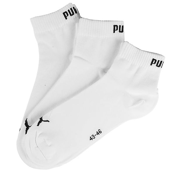PUMA Kurzsocken "Socken Quarter Plain 3P 3er Pack" günstig online kaufen