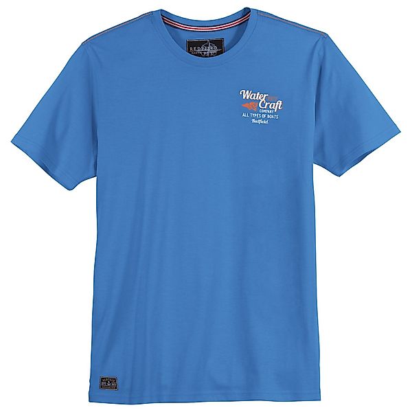redfield Rundhalsshirt Redfield XXL T-Shirt blau günstig online kaufen