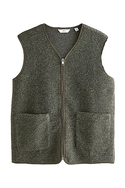 Next Fleeceweste Gilet aus Wolle (1-tlg) günstig online kaufen