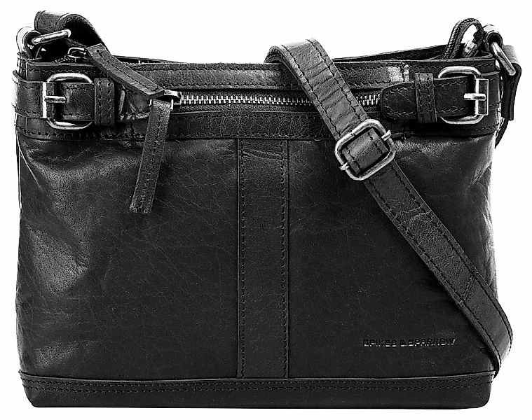 Spikes & Sparrow Umhängetasche echt Leder günstig online kaufen