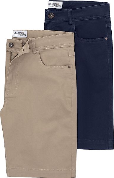 HENSON&HENSON Bermudas (Packung, 2er-Pack) in bequemer günstig online kaufen
