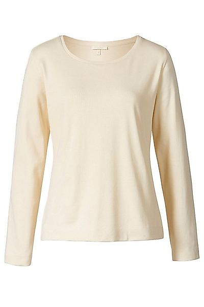 Himalaya Clothing Langarmshirt Basic Damen Shirt langarm "Alma" aus Feinrip günstig online kaufen