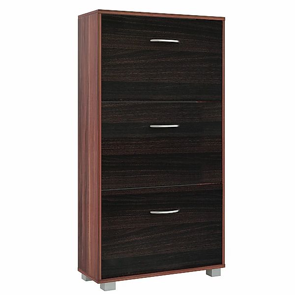 Casaria Schuhschrank (1-St) für 18 Paar Schuhe 3 Klappen Verstellbar 115x60 günstig online kaufen