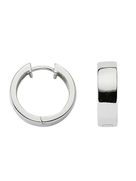 Adelia´s Paar Ohrhänger "1 Paar 925 Silber Ohrringe / Creolen Ø 17,7 mm", 9 günstig online kaufen