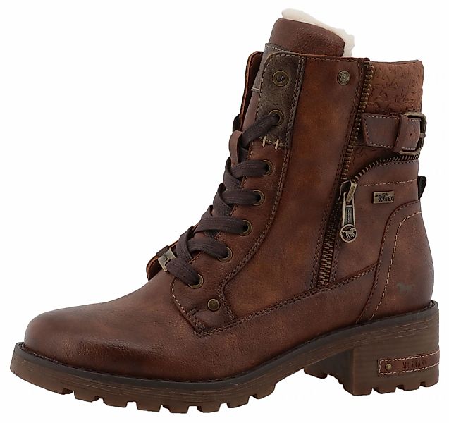 Mustang Shoes Winterstiefelette "Haukea" Winterstiefelette, Boots mit Innen günstig online kaufen