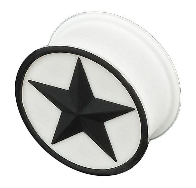 viva-adorno Plug 1 Stück Flesh Plug Tunnel Ohr Piercing Silikon flexibel St günstig online kaufen