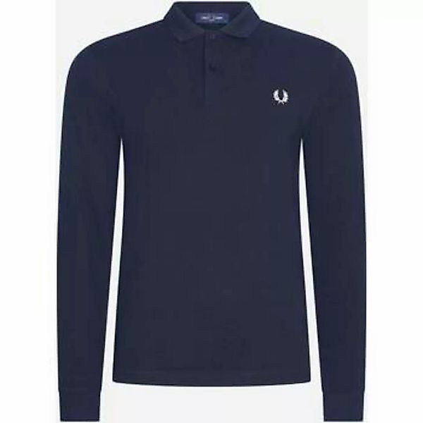 Fred Perry  Poloshirt LS plain  shirt - navy günstig online kaufen