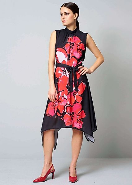 Alba Moda Midikleid Kleid mit platziertem günstig online kaufen