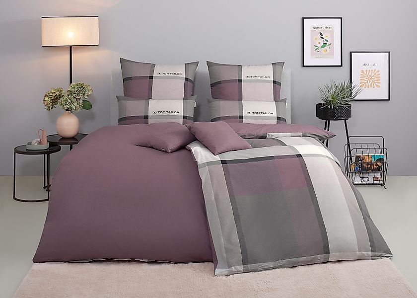 TOM TAILOR HOME Bettwäsche Lenny, Renforcé, günstig online kaufen