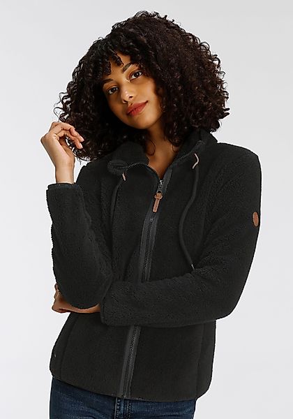 KangaROOS Sweatjacke, aus flauschigem Teddy-Fleece günstig online kaufen