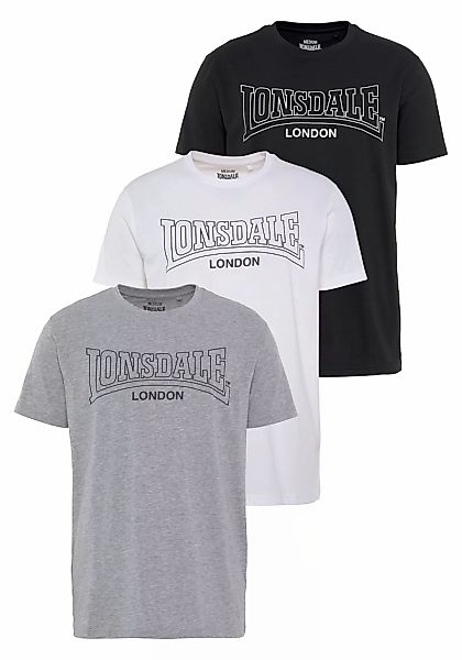 Lonsdale T-Shirt "BEANLEY", (Packung, 3 tlg.) günstig online kaufen