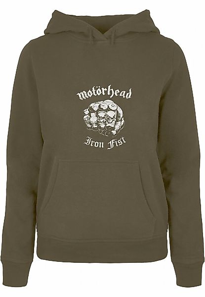 Merchcode Kapuzenpullover "Merchcode Damen Ladies Motorhead - Iron Fist Bas günstig online kaufen