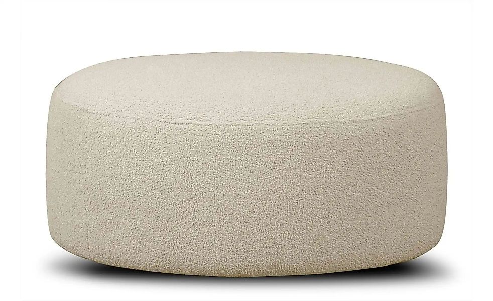 KONSIMO Hocker   ¦ creme ¦ Maße (cm): B: 80 H: 36  Ø: 80 Polstermöbel > Hoc günstig online kaufen