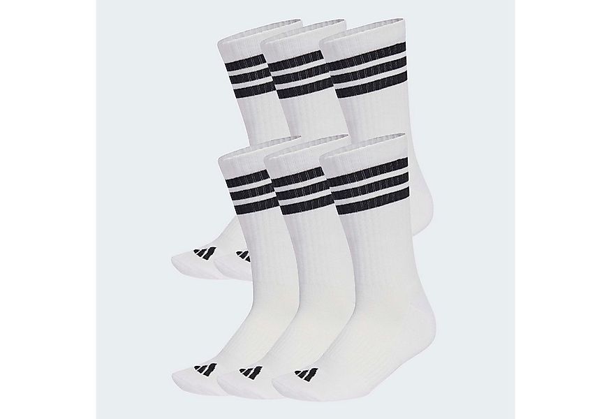 adidas Performance Funktionssocken 3-STREIFEN ESSENTIALS CUSHIONED CREW 6ER günstig online kaufen