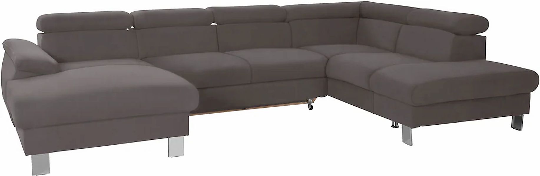 COTTA Wohnlandschaft "Komaris U-Form, B: 320 cm" mit Kopfteilverstellung, o günstig online kaufen