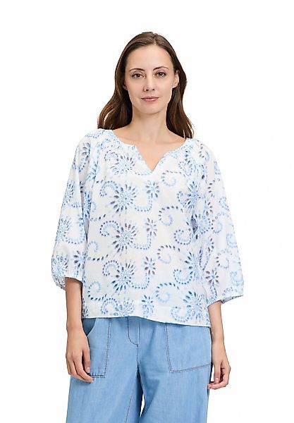 Betty&Co Schlupfbluse "Damen mit Stickerei" günstig online kaufen